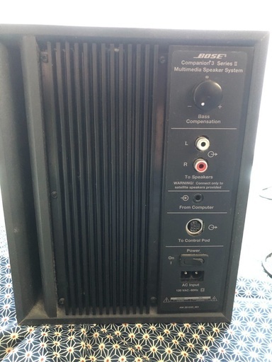 Boseスピーカー　companion 3 Series ll Multimedia Speaker System