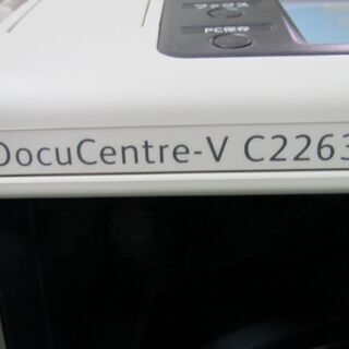 ◇FUJI XEROX A3 カラー複合機 DocuCentre-ⅤC2263 トータル15,615枚 
