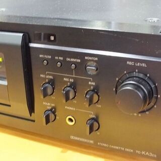 【苫小牧バナナ】SONY/ソニー 3ヘッド カセットデッキ ESシリーズ TC-KA3ES ダイレクトドライブ方式採用 中古 動作OK♪ 苫小牧バナナ】SONY/ソニー 3ヘッド カセットデッキ ESシリーズ TC