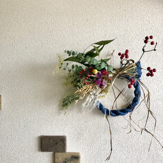 インテリアリース、スワッグになるしめ縄2021