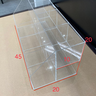 無料でお渡しします（業務用アクリルケース各種）