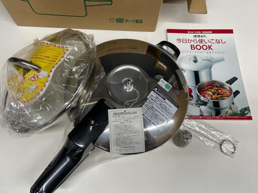 GM234　活力なべ　圧力鍋　未使用　3L　鍋　圧力なべ　活力鍋　キッチン雑貨　キッチン用品　リサイクルショップ　ケイラック朝霞田島店　朝霞　志木　和光　新座　入間　富士見　ふじみ野　さいたま市　練馬　板橋　東久留米　三芳　戸田　蕨　所沢　川口　清瀬