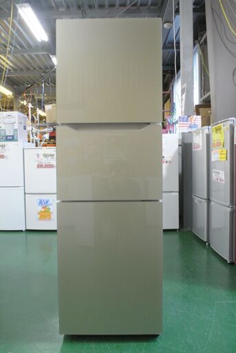 2019年製！TWINBIRD 199L 3ドア冷蔵庫 KHR-EJ19。清掃・メンテナンス済。当店の不具合時返金保証6ヵ月付き。