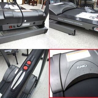 IGNIO/イグニオ トレッドミル R-16S ~16㎞迄 電動 ランニングマシン ルームランナー ウォーキングマシン マット付 ☆ PayPay(ペイペイ)決済可能 ☆ 札幌市 北区 屯田