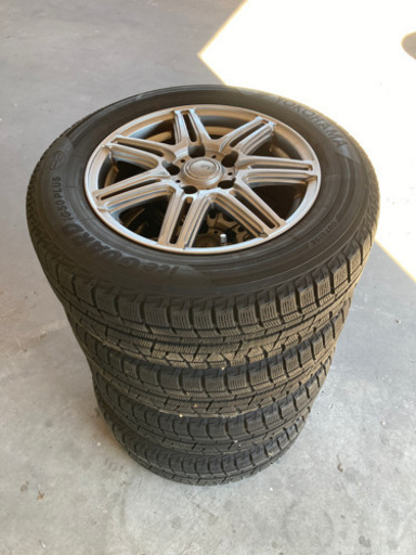 195/65R15 スタッドレス アルミホイール付き ヨコハマタイヤ 15インチ