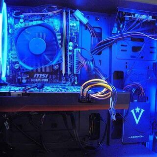 ☆ナイトブルー☆高FPSゲーミング】フォートナイト/Apex◎現品組み上げ