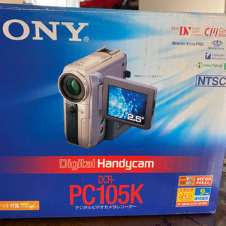 SONY ソニー ビデオカメラ DCR‐PC105K
