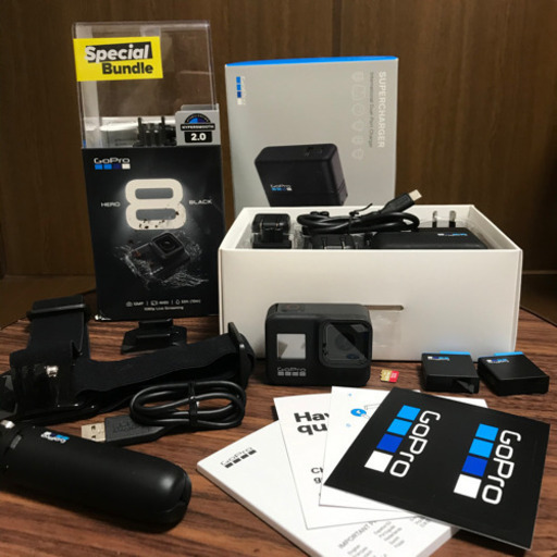 GoPro HERO8 Black 限定BOXとスーパーチャージャー　セット
