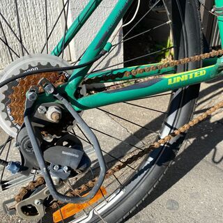マウンテンバイク 自転車 26インチ UNITED monanza 2.00 グリーン★買取帝国 志木店