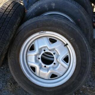 ジムニーホイール5本タイヤおまけ程度