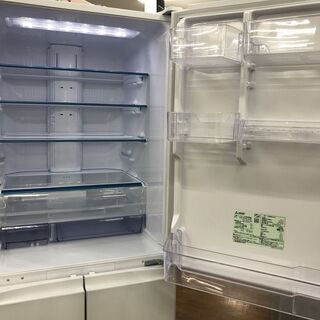 安心の1年保証！MITSUBISHIの6ドア冷蔵庫（MR-B46E-W）あります！