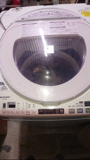 【値下げしました!!美品】SHARPプラズマクラスター洗濯乾燥機☆ＥＸ-TX830930