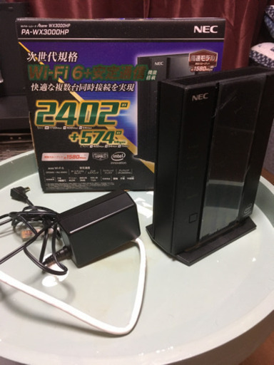 WifiルーターAterm WX3000HP
