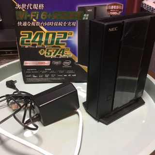 WifiルーターAterm WX3000HP