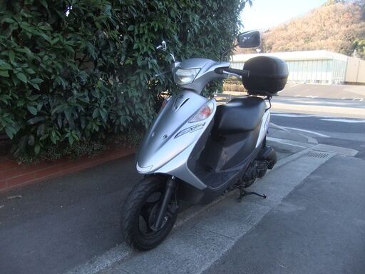スズキ　アドレスV125G(K6タイプ)　中古実動美車　バッテリーフル充電済み　オイル交換渡し　リアBOX(GIVI)付き　ナンバー登録書類有