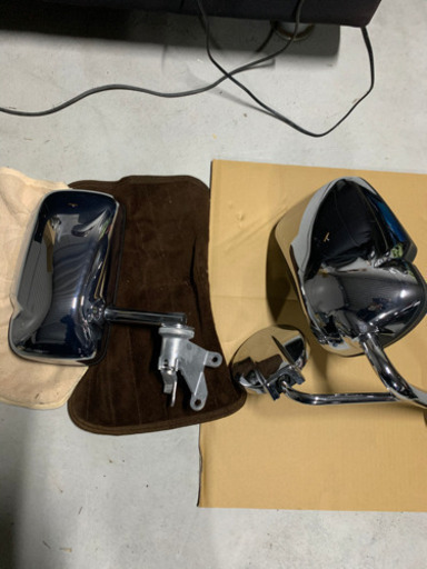 ダイナ　デュトロ 2t 純正オプション　メッキ　ワイドミラー　XZU 605 ダイナ デュトロ 2t 純正オプション メッキ ワイドミラー XZU 605