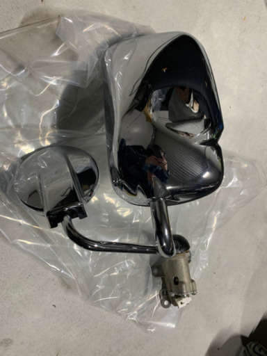 ダイナ　デュトロ 2t 純正オプション　メッキ　ワイドミラー　XZU 605 ダイナ デュトロ 2t 純正オプション メッキ ワイドミラー XZU 605