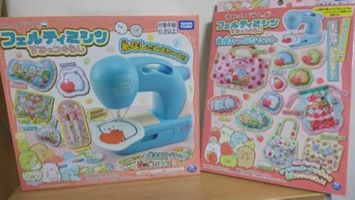 すみっコぐらしのフェルティミシン　専用たっぷりセット