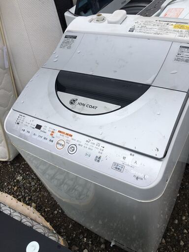 全自動 洗濯機 シャープ SHARP イオンコート 乾燥機 洗濯乾燥機 ES-TG55K 5.5kg 全自動洗濯機