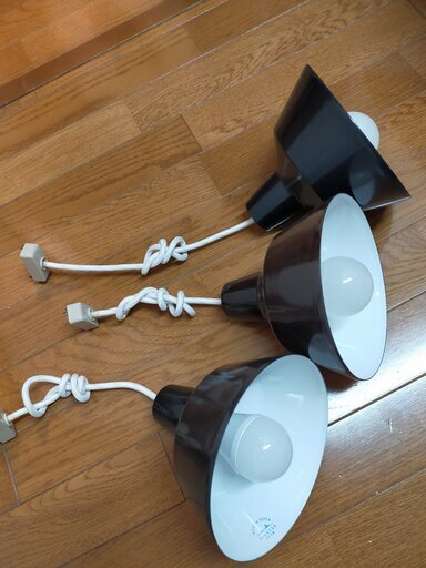 再値下げ！ダルトン（DULTON）で購入 HERMOSA/ハモサ MARTTI HORO LAMP (2BULB) マルティホーローランプ 1灯　おしゃれ　ブラック×２個