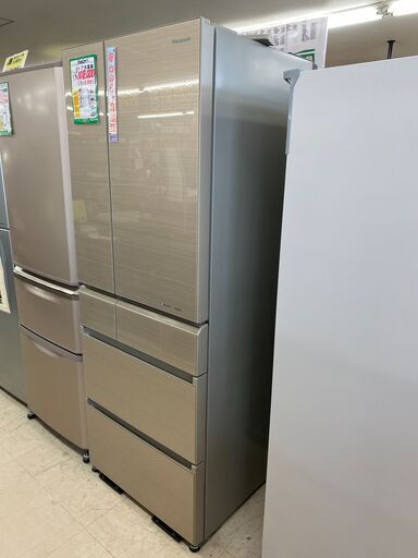 ★169 Panasonic 6ドア冷蔵庫 501L 2019年製【リサイクルマート宇宿店】