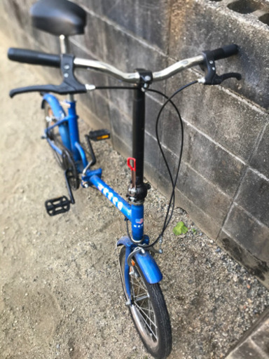 折りたたみ自転車タイヤサイズ16インチおまけ付き Uni 香里園の自転車の中古あげます 譲ります ジモティーで不用品の処分