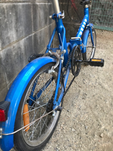 折りたたみ自転車タイヤサイズ16インチおまけ付き Uni 香里園の自転車の中古あげます 譲ります ジモティーで不用品の処分
