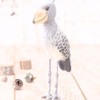 SH012◆)羊毛フェルト ニードルフェルトでつくる動物 ハシビ...