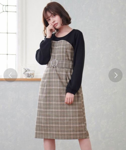 Majestic Legon チェックドッキングワンピース あい 八王子のワンピースの中古 古着あげます 譲ります ジモティーで不用品の処分