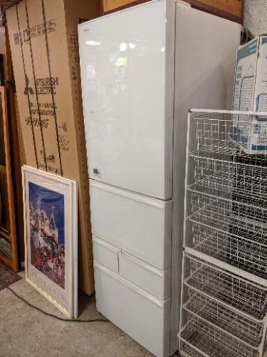 【売約済み】　東芝 TOSHIBA GR-K41GXV(ZW) [VEGETA（ベジータ） 冷凍冷蔵庫（410L・右開き） 5ドア クリアシェルホワイト]
