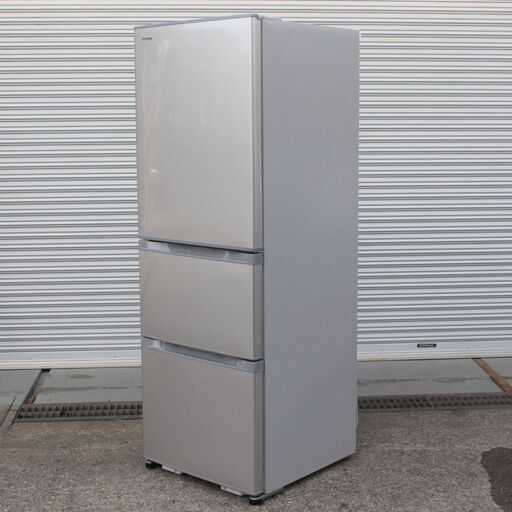 T023) TOSHIBA ノンフロン冷凍冷蔵庫 GR-K36S3ドア 363L 2017年製 冷蔵庫 東芝