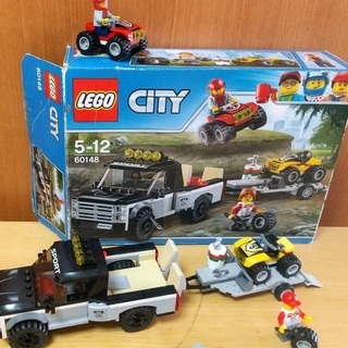 レゴ (LEGO) シティ 四輪バギーとトレーラー 60148 ...