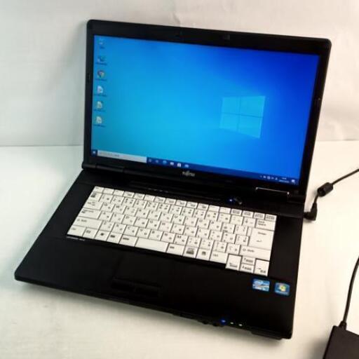高速起動 ノートPC 富士通 Corei5 2520M メモリ8GB 新品SSD240GB L561/D パソコン オフィス