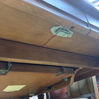 5点セット 8角形　伸縮式　Maruni マルニ 地中海シリーズ ダイニングテーブル ダイニングチェア 伸縮式 天然木 西洋 アンティーク　買取帝国朝霞店