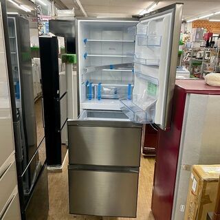 展示未使用品【 Hisense 】ハイセンス 360L 3ドア ノンフロン冷凍