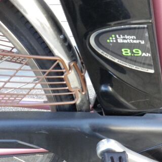 パナソニック製リサイクル電動自転車 26インチ ピンク 8.9Ah 税込売価 