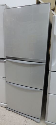 TOSHIBA/東芝 3ドア冷蔵庫 340L GR-E34N 2012年製 【ユーズドユーズ名古屋天白店】 J469