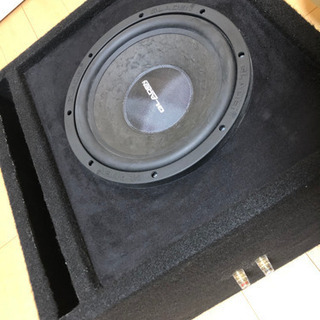カー用　25cm ウーハーボックス　GLADEN RS-10