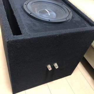 カー用　25cm ウーハーボックス　GLADEN RS-10