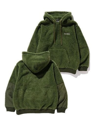 メンズ XLARGE BOA FLEECE PULLOVER HOODIE