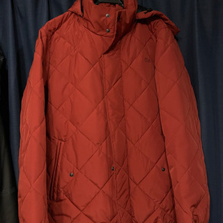 超美品】LACOSTEダイヤキルティングスタンドカラーダウンジャケット