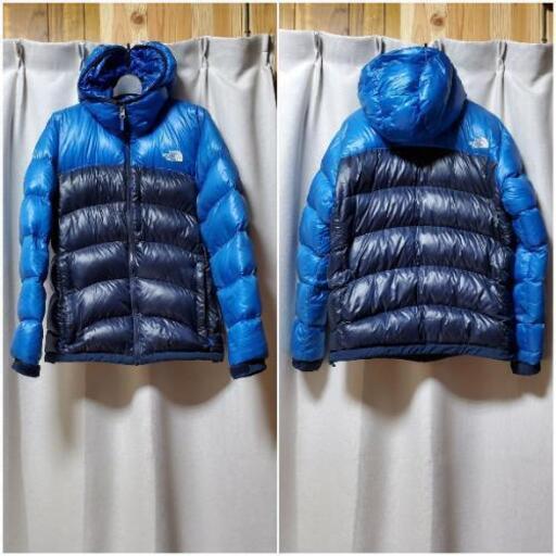 ノースフェイスダウンジャケット メンズM THE NORTH FACE\n\n\nTHE NORTH FACE (ザノースフェイス) アコンカグアジャケット ブルー サイズ:M\nND91314 ACONCAGUA HOODIE