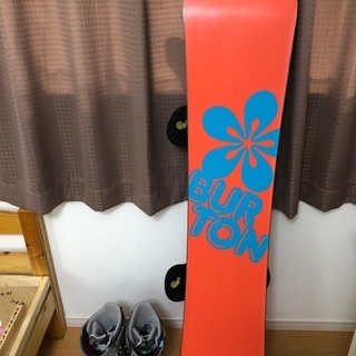 スノーボード 板ビンディングset 両方 BURTON  145cm