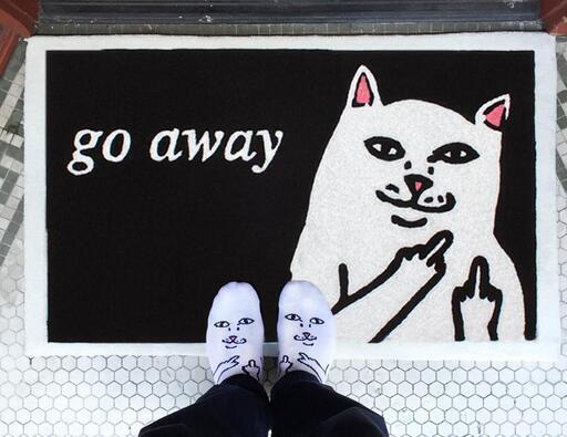 その他 RIPNDIP / Go Away Rug