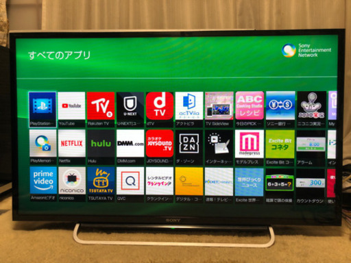 取引完了］YouTube／Netflix／Amazon Prime対応 40v型 ソニー ブラビア