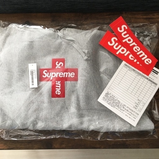 Supreme Cross Box Logo Tee Olive M 新品未開封