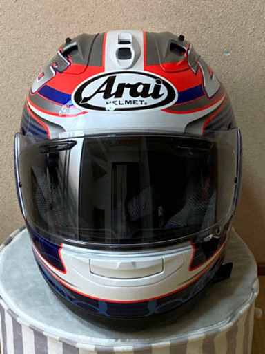 ★超美品　アライ ARAI RX-7X　ペドロサ　フルフェイス　ヘルメット　55.56サイズ　2回使用★