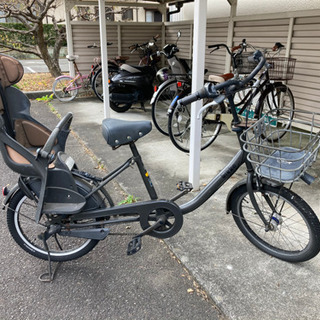 ブリヂストン　ビッケ　黒　自転車