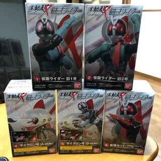 SHODO-X 仮面ライダー 5個セット 新品 未開封 ガムは賞...