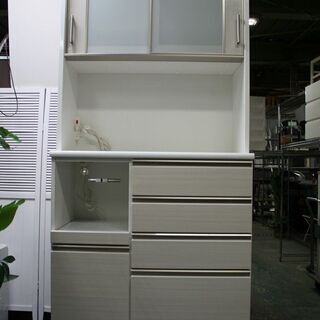 R2469) NITORI 中古 キッチンボード(Nポスティア100KB) ニトリ 2018年